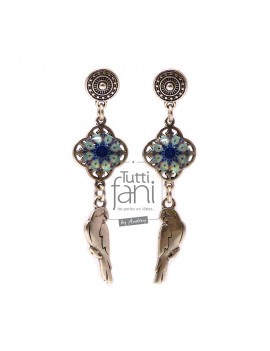 Boucles d'oreilles oiseaux...