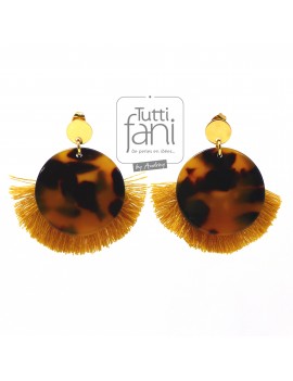 Boucles d'oreilles pompons...