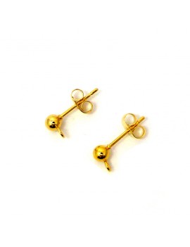 Boucles d'oreilles puces...