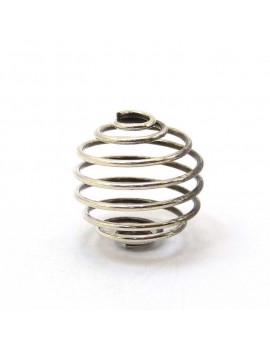 Cage argent vieilli 15 mm