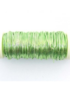 Fils de cuivre0,5 mm vert...