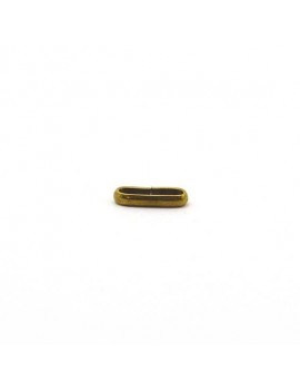 Anneau plat 11x4 mm bronze