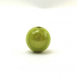 Perle magique 4 mm vert pomme
