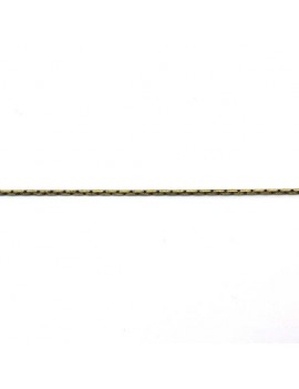 Chaine cobra bronze - 20 cm