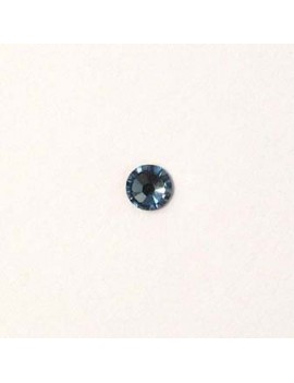 Strass plat 3 mm denim blue...