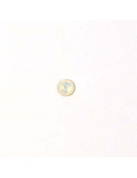 Strass plat 3 mm white opal...
