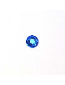 Strass plat 4 mm sapphire...