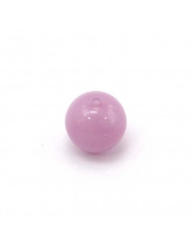 Perle 16 mm parme opaline