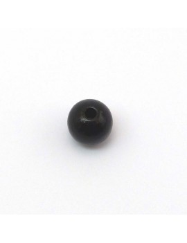 Perle bois noir 10 mm