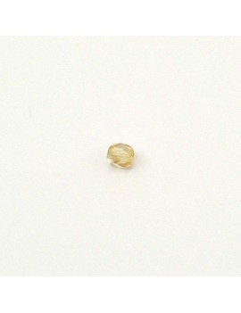 Perle à facettes golden 3 mm