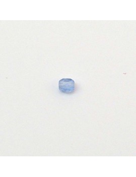 Perle à facettes bleu 3 mm