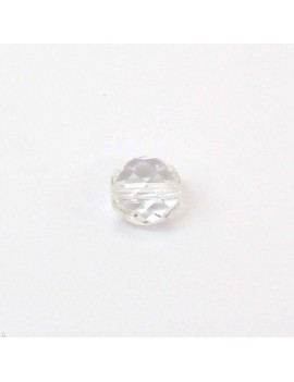 Perle à facettes cristal 10 mm