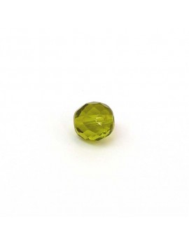 Perle à facettes Olivine 10 mm