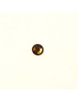 Strass plat 3 mm black...