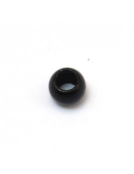 Perle bois noir 14 mm