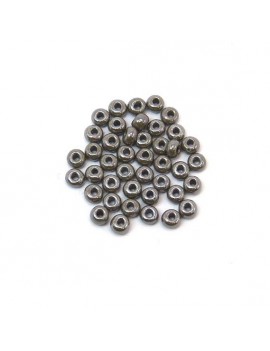 Rocailles 4/0 - 5 mm gris...