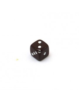 Dés 8x8 mm chocolat