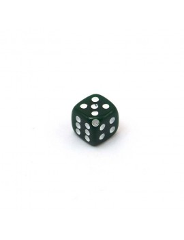 Dés 8x8 mm vert foncé