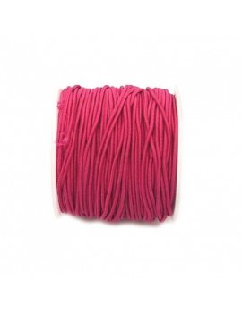 Elastique fuchsia 1 mm - 50 cm