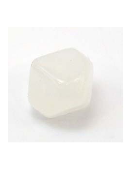 Perle toupie 16x16 mm blanc...