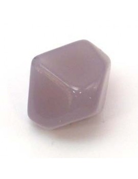 Perle toupie 20x20 mm parme