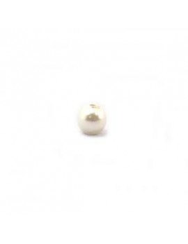 Perle fine 4 mm white pearl