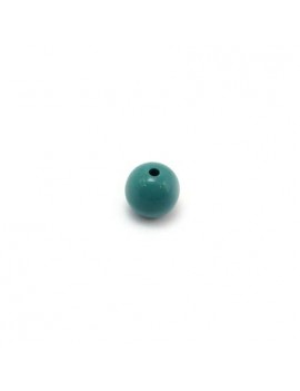Perle 10 mm bleu lagon