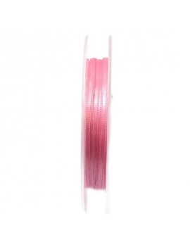 Ruban de satin 3 mm rose...