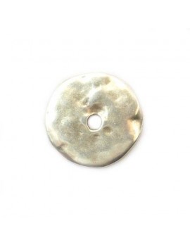 Perle donuts 42 mm argent...