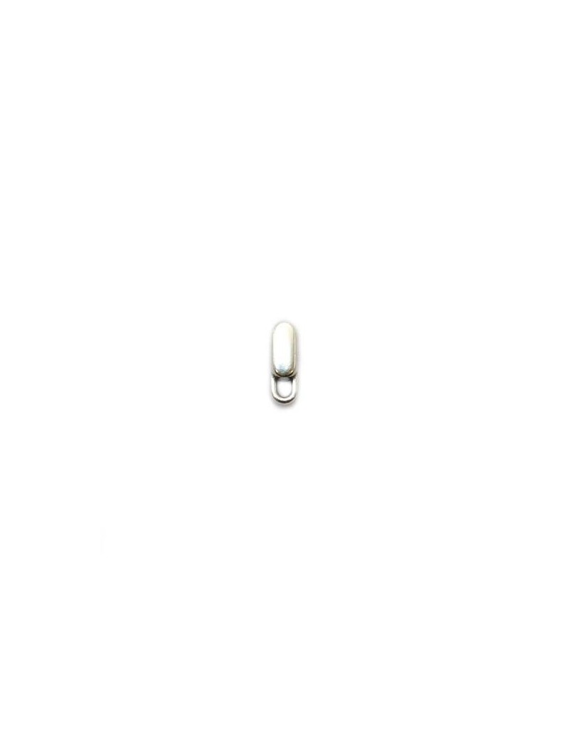 Intercalaire à breloques passant argent vieilli 5 mm Intercalaire à breloques passant argent vieilli 5 mm