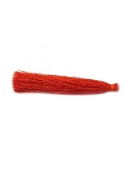 Pompon polyester orange 90 mm