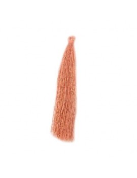 Pompon polyester rose 90 mm