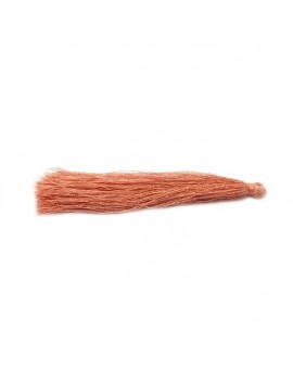 Pompon polyester rose 90 mm