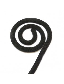 Corde noir 10 mm - 10 cm