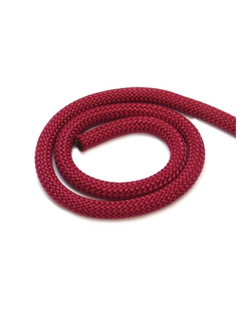 Corde bordeaux 10 mm - 10 cm