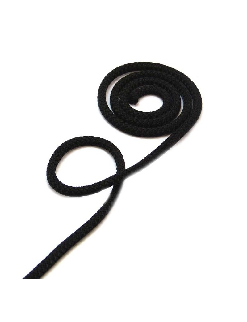 Corde noir 5 mm - 10 cm