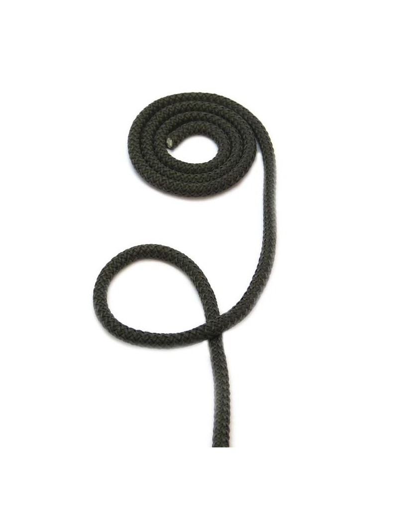 Corde gris foncé 5 mm - 10 cm