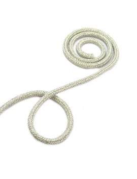 Corde argenté 5 mm - 10 cm