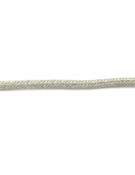 Corde argenté 5 mm - 10 cm