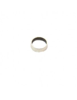 Perle anneau argent vieilli 10 mm