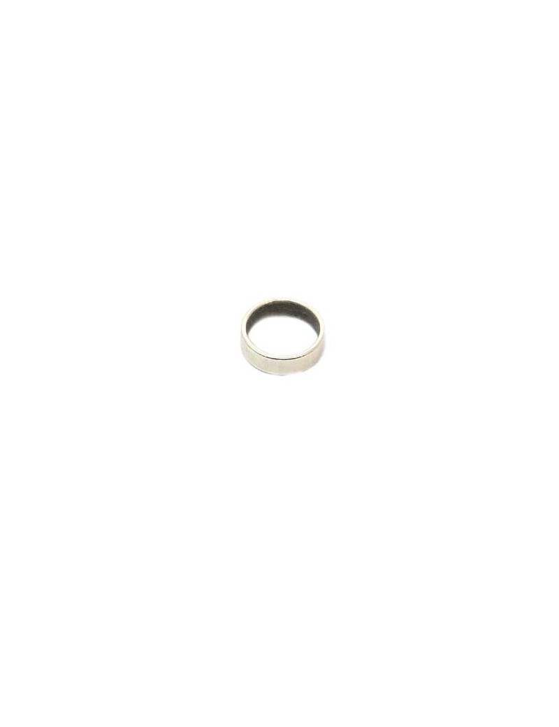 Perle anneau argent vieilli 10 mm