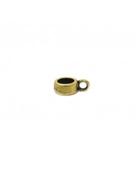 Intercalaire à breloques anneaux bronze 5 mm