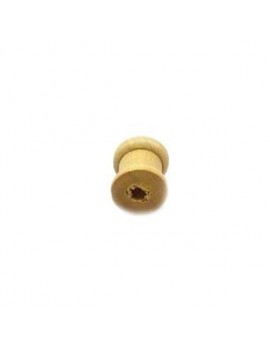 Bobinette en bois naturel 14 mm