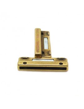 Fermoir bronze magnétique 17x33 mm