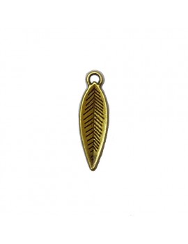 Petite plume bronze 6x20 mm