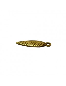 Petite plume bronze 6x20 mm