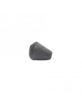 Goutte oeil de chat gris 6x8 mm