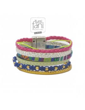 Bracelet coloré manchette