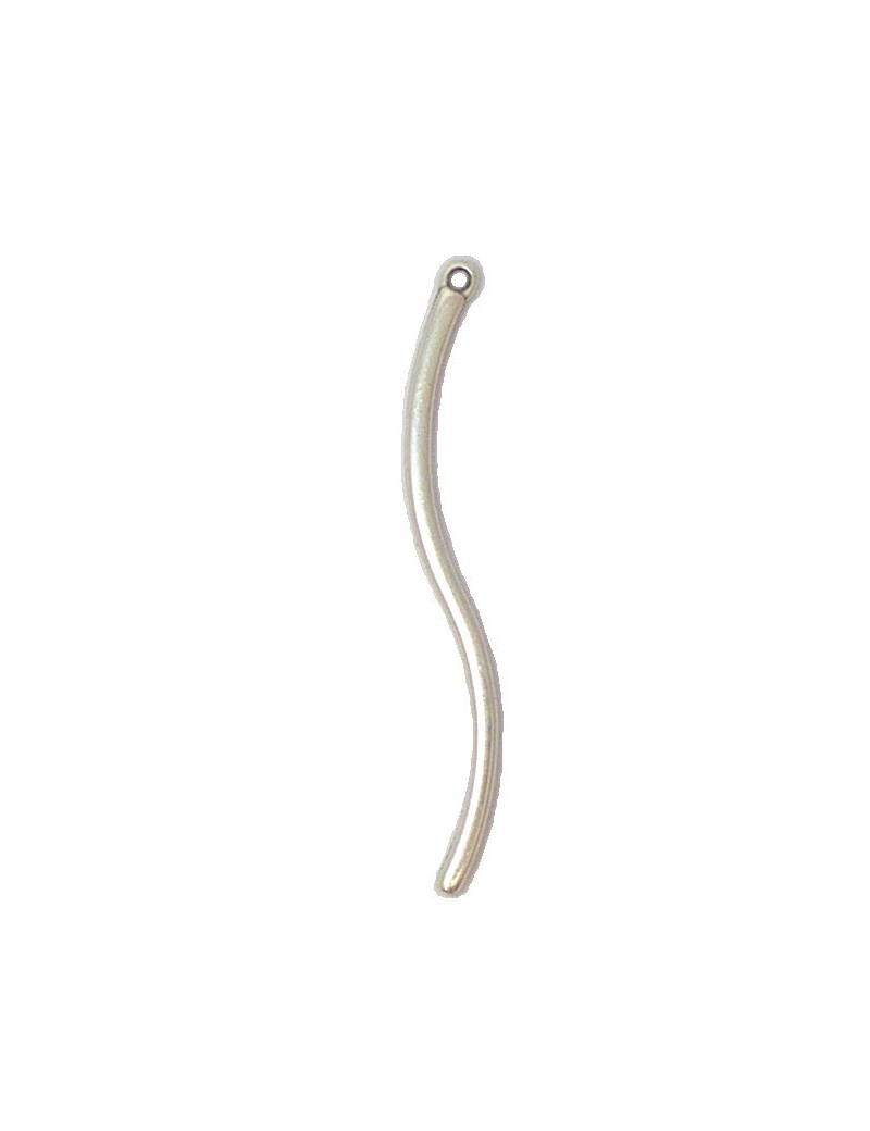 Serpentin argent vieilli 7x50 mm Serpentin argent vieilli 7x50 mm