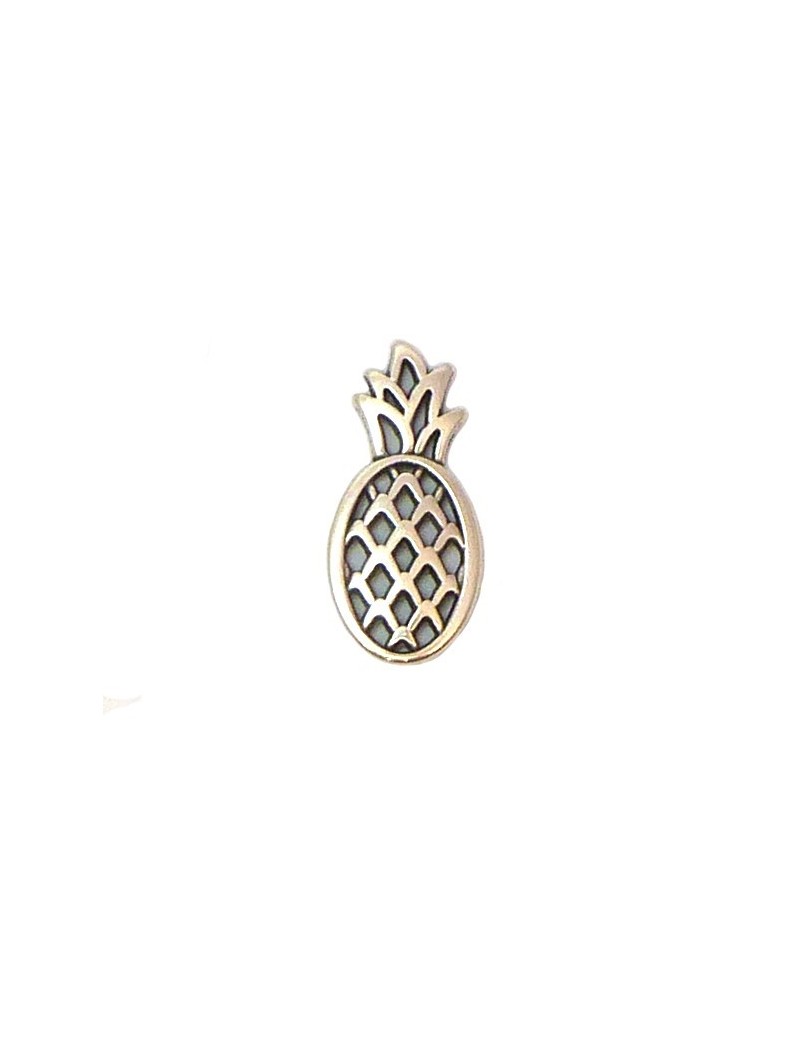Ananas argent vieilli 12x25 mm Ananas argent vieilli 12x25 mm